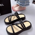 High-end slippers Female outerwear summer fashion thick-soled casual all-match beach slippers