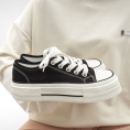 Niche fashion round toe small white shoes casual sports low top sneakers